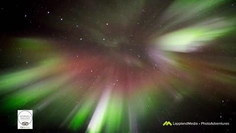 NORTHERN LIGHTS IN SWEDISH LAPLAND