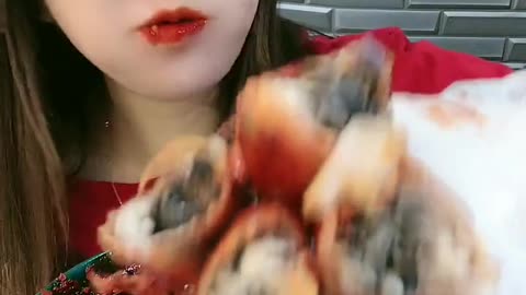 ASMR eating Spicy Seafood 🔥🔥🔥