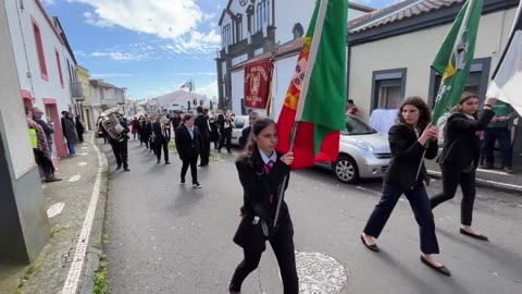 Procissão da Ressurreição aos Enfermos Fajã de Cima / Ponta Delgada, São Miguel - 31.03.2024 #açores