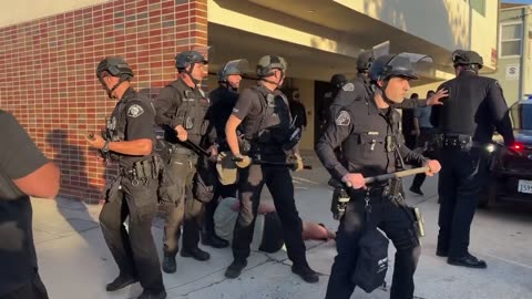 Armenian-Americans vs Antifa protest outside the Glendale school board meeting