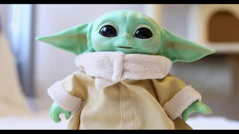 Baby Yoda The Child by Hasbro vs Nikita Cat