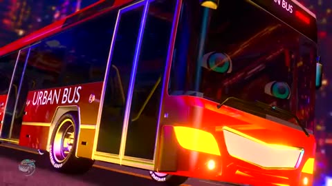 Wheels On The Bus + Street Vehicles Nursery Rhyme for Kids by Speedies