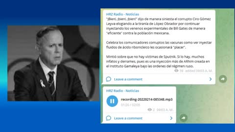 Demasiada "alegría" anormal de un comunicador por las inyecciones