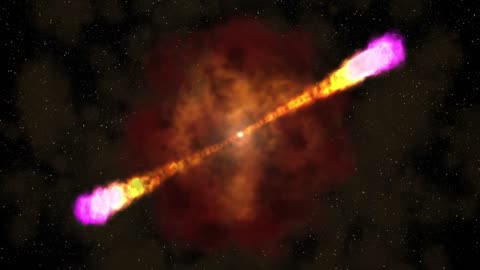 Overview Animation of Gamma-ray Burst