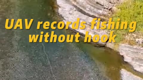 USV records fishing without hook