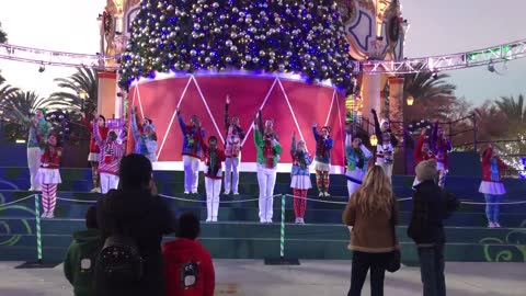 California’s Great America WinterFest Christmas Tree Lighting Part IV 12月2日2022年