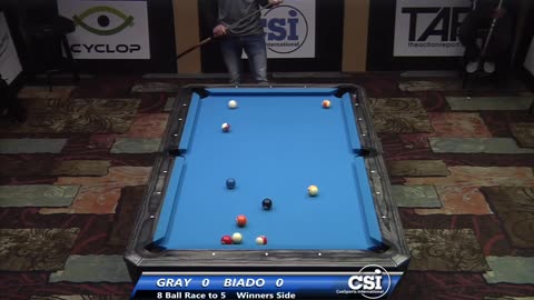 Joey Gray vs Carlo Biado ▸ 2014 US Bar Table 8-Ball Championship