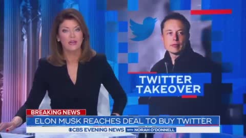 CBS' O'donnell Is Upset Elon Musk Supports Free Speech