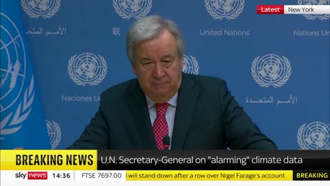 "The era of global warming has ended. The era of global boiling has arrived": UN Secretary General