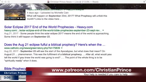 this year be a day of great prophetic What Will Happen on September 23, 2017_did it happen?