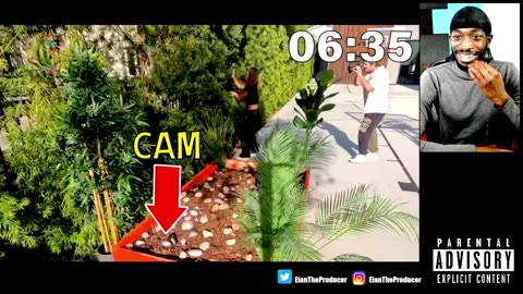 Ben Azelart EXTREME CAMOUFLAGE HIDE AND SEEK! reaction