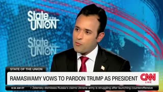 Vivek Ramaswamy Vows To Pardon Trump If Convicted