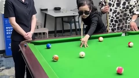 funny video billiards mallion views p335