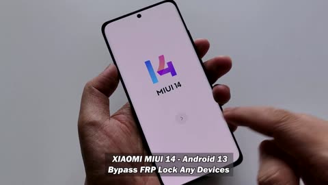 XIAOMI MIUI 14 - Android 13 Bypass Google Account (FRP) Lock Any Devices 2023