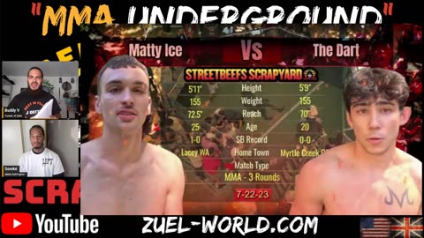 "MMA Underground" - StreetBeefs Scrapyard's Champ King Khi & West Coast's Sad Lee