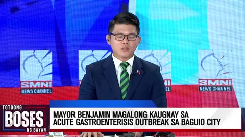 Mayor Benjamin Magalong kaugnay sa acute gastroenteritis outbreak sa Baguio City