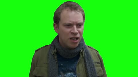 “I Just Want a Cup of Tea and Some Soda Bread and Sit Down Somewhere Quiet” Peep Show | Green Screen