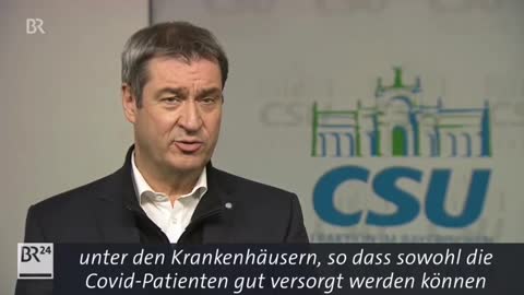 Söder verspricht sich