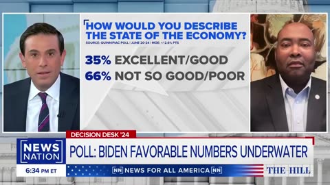 DNC Chair Jaime Harrison: Americans "So Grateful" for Biden Economy 🤦‍♂️