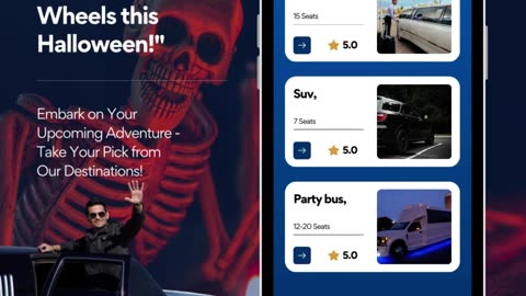 Nationwide Limo and Car Service for Halloween