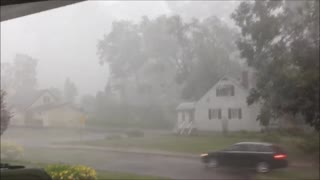 Severe Wind Storm In Pembroke Ontario