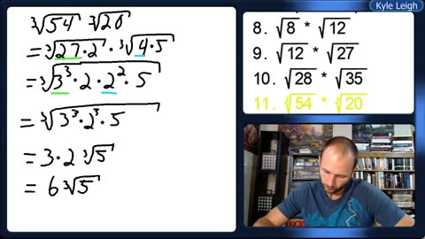 Multiplying radicals