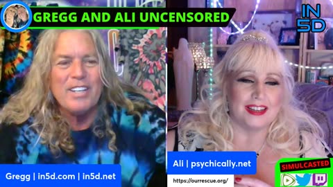 PsychicAlly and Gregg In5D LIVE and UNCENSORED #0020 August 24, 2023