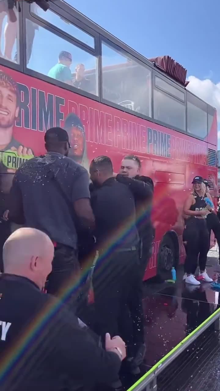 Unexpected Surprise: KSI and Logan Paul Encounter Prime-Throwing ...