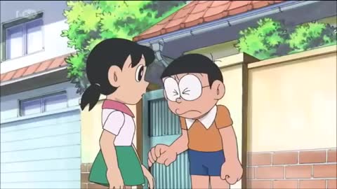 Shizuka golpea a Nobita español latino