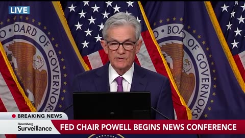 Fed Chair Powell Says Policy Rate Likely at Peak