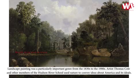 Artist Robert S Duncanson (1821 - 1872) American Landscapist of European & African Ancestry WAA