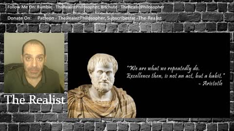 The Realist Philosopher Show LIVE! Sunday 11:00 am MST