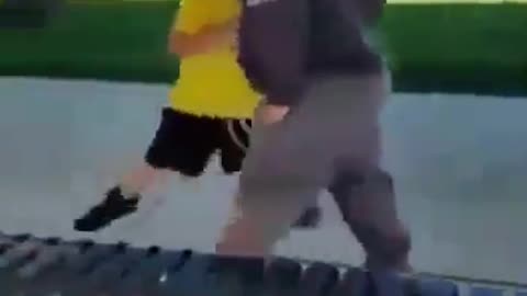 Was This Justified? Adult Shoves Kid To The Ground