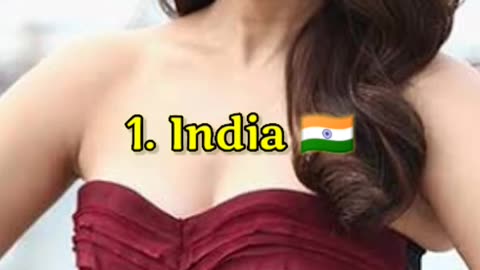 Top 10 countries with most beautiful women in the world