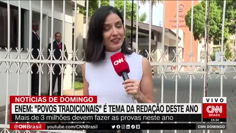 "Povos tradicionais" é tema da redação do Enem deste ano | CNN DOMINGO