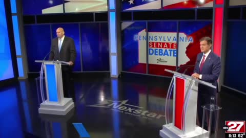 Trainwreck. John Fetterman Speaks Gibberish on Minimum Wage at PA Senate Debate