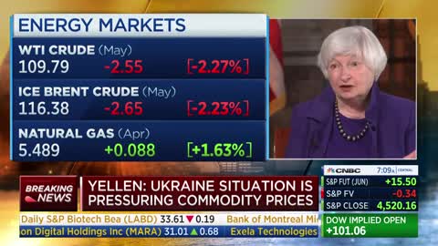 Treasury Sec. Yellen Dismisses High Gas Prices: ‘They’re Not as High as Earlier this Century’