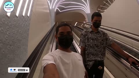 Doha Metro weekend vlog __ Metro Experience __ Doha Qatar