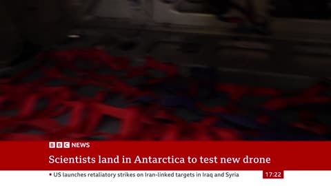 Antarctica: Climate change impact to be mapped by robot plane | BBC News