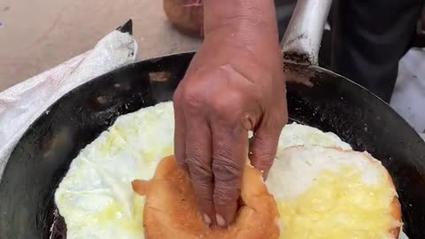 Indian Making Local Burger