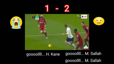 Highlight Totenham VS Liverpool