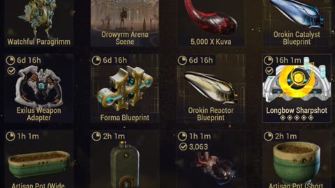 Warframe Shards, Teshin, Acrithis, Incarnon Weekly Reset Rotation for May 15th 2023