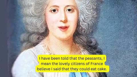 Marie Antoinette Speaks!