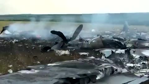 Dramatic Destruction: IL-22 Shot Down and Shattered in Russia!