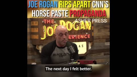 Joe Rogan w' RFK JR - Rips Horse Paste Propaganda: “Look What They Did to My Face!”