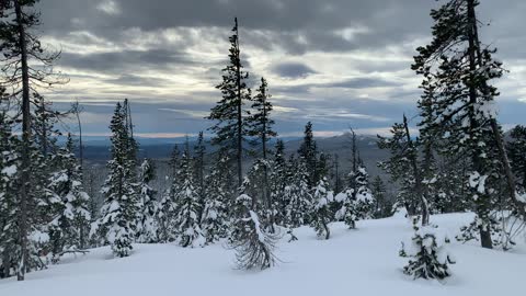 Summit Panorama – Central Oregon – Vista Butte Sno-Park – 4K