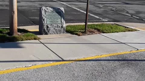 The site of the "First Kindergarten in the USA", Watertown, Wis 9/30/22