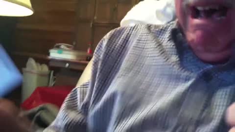 Dad Is Overwhelmed By Son's Sweet Surprise