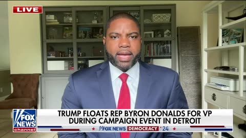 Rep. Donalds responds to Trump VP speculation- 'Going to keep that to myself' Fox News