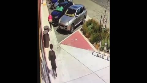 Elderly woman slugged on Calif street